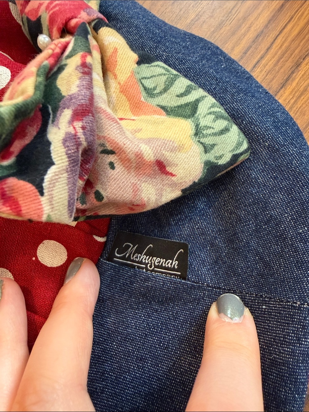 Reversible denim sunhat - Picture 4 of 4